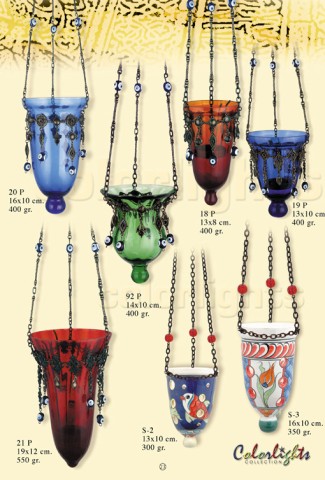 Hand made Glass lamps