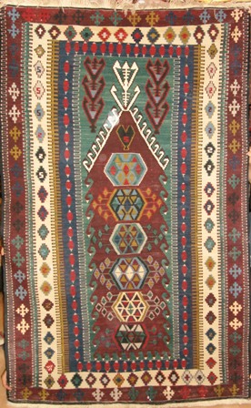 Wool Anatolian kilim