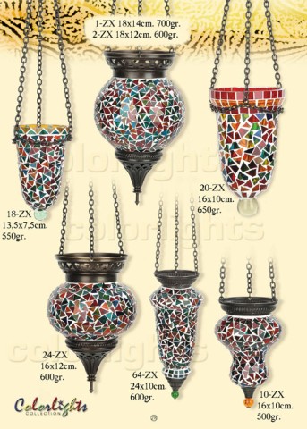 Hand Made Mosaic Glass ware
