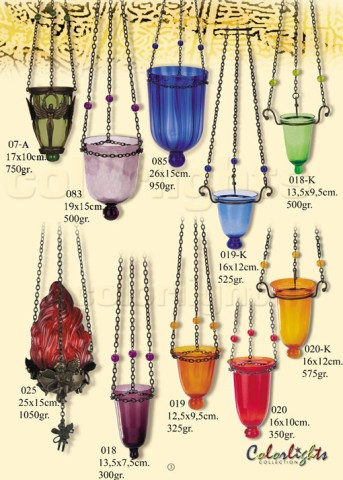 Glass Mosque Lamps and Angel