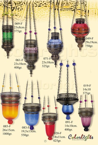Hand made exotic lamps