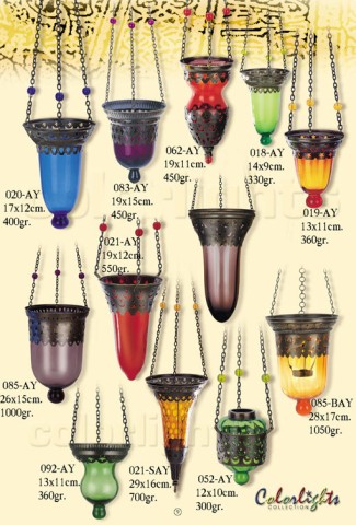 Hand made Glass Lamps